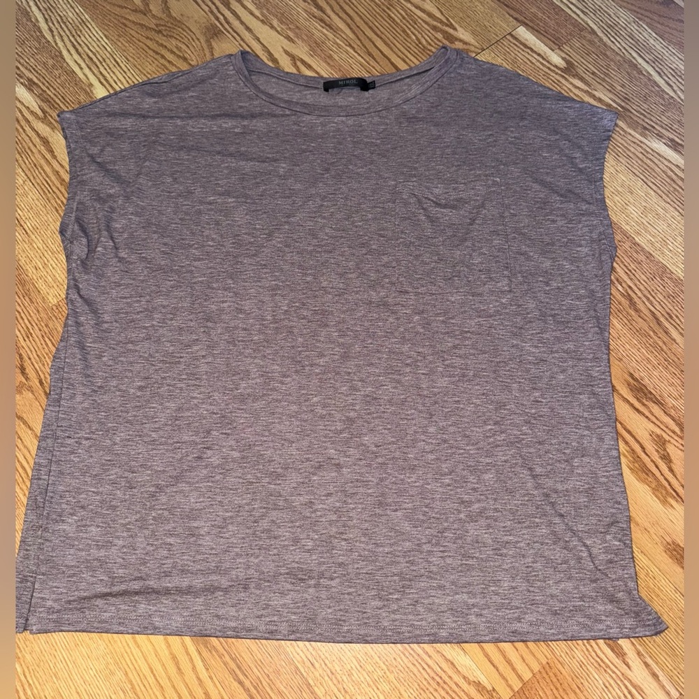 Mirol oversized Brown Tee